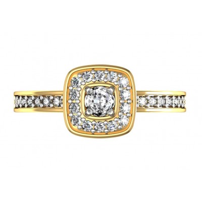 Solitaire Diamond Engagement ring